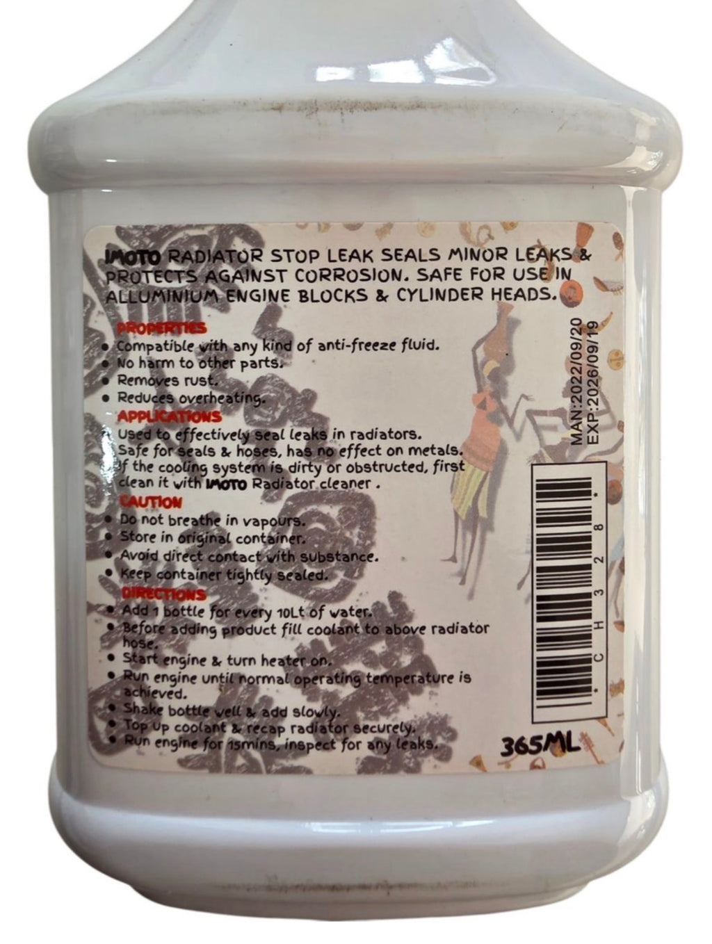 Imoto Radiator Stop Leak 300ml Bottle