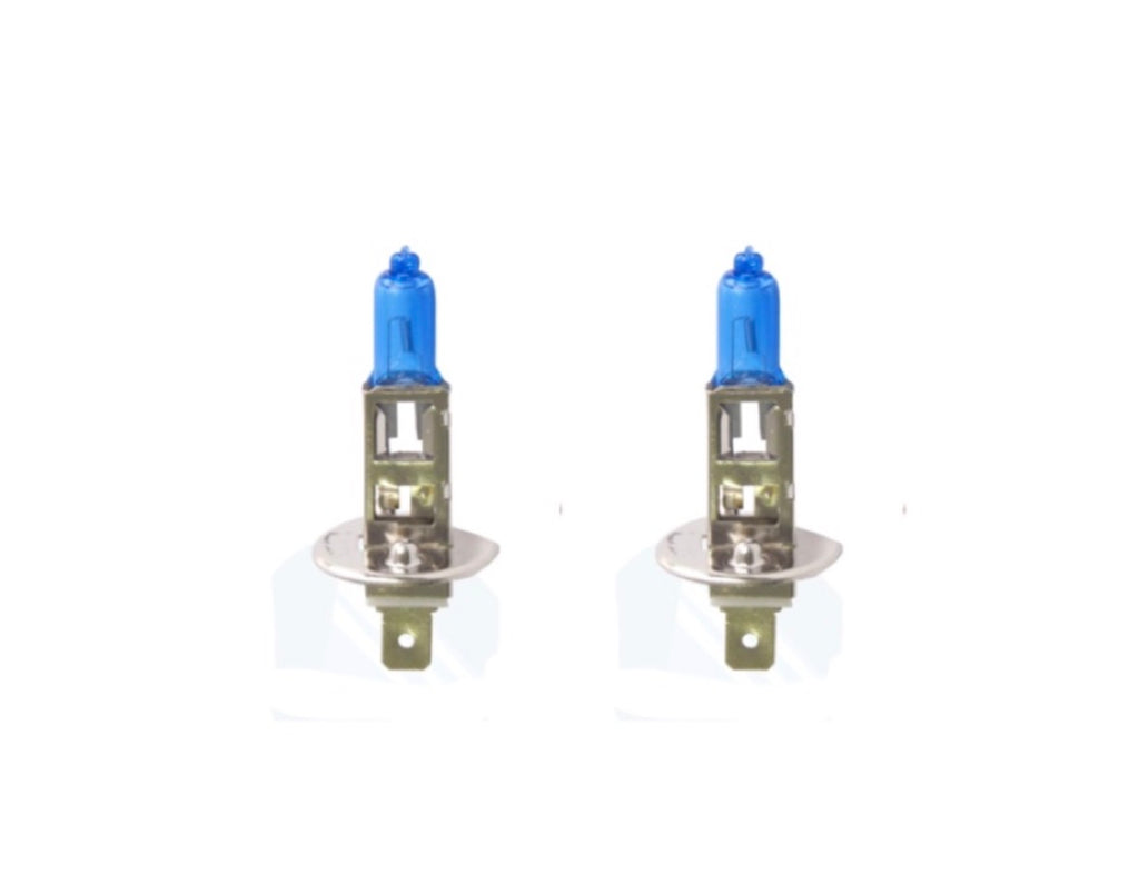 Lucas Car Light 12V 55W H1 Super White Bulbs (Pack of 2)