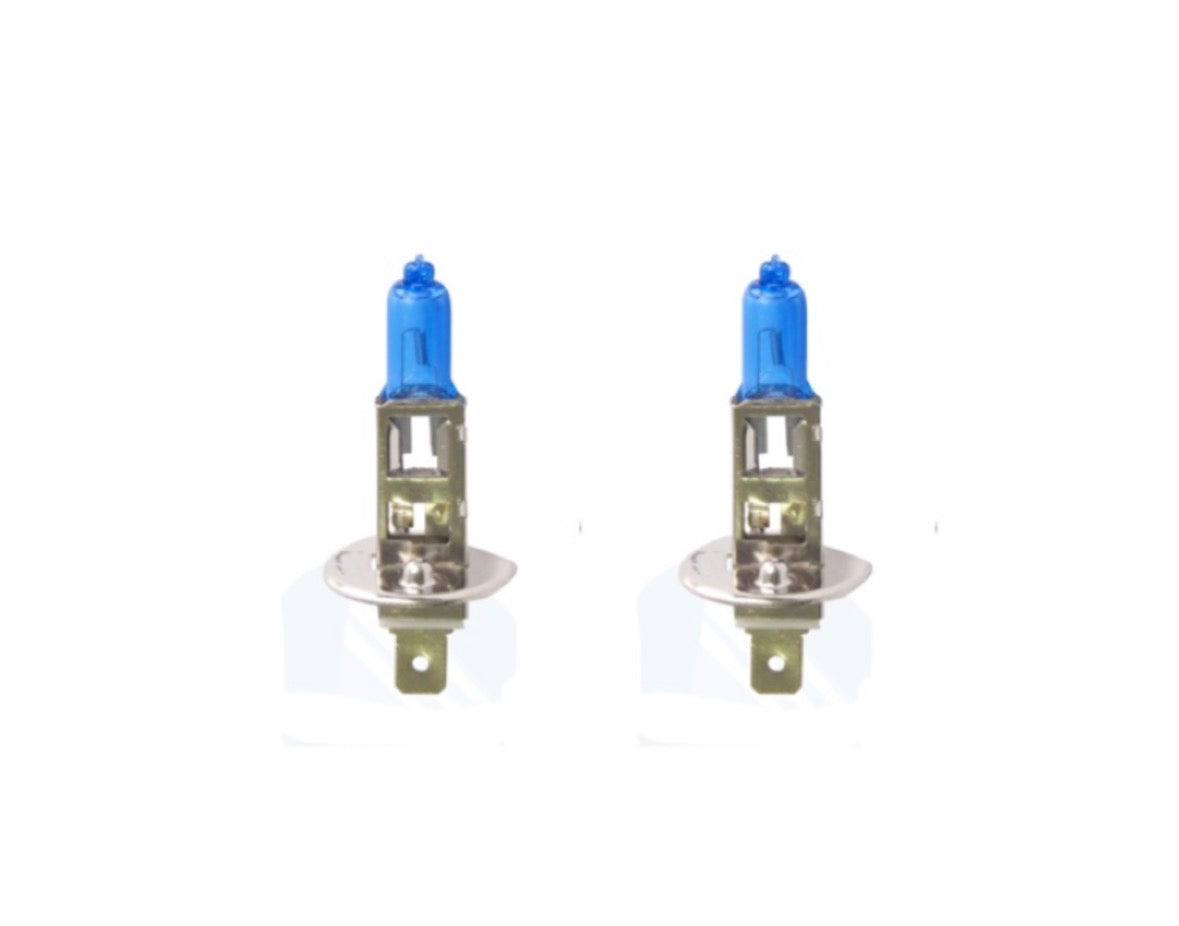 Lucas Car Light 12V 55W H1 Super White Bulbs (Pack of 2)