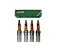 Lucas Spark Plugs Set of 4 for Mazda 3 1.6