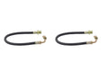 Dunlop Brake hose Compatible with Toyota Quantum 2.7 LH Pair of 2