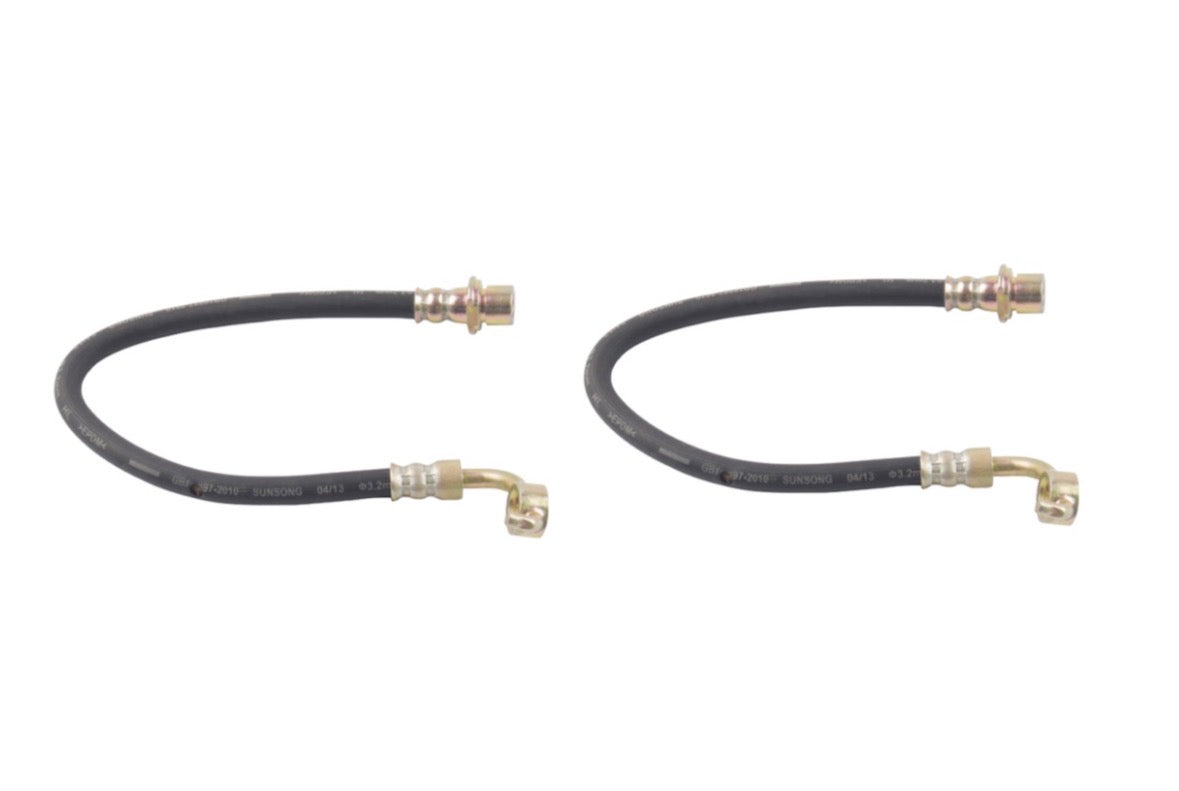 Dunlop Brake hose Compatible with Toyota Quantum 2.7 RH Pair of 2