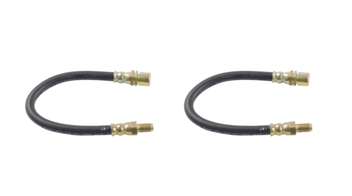 Dunlop Brake hose Compatible with Toyota Corolla FWD 84- Pair of 2