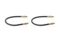 Dunlop Brake hose Compatible with Ford Escort RWD 77 Pair of 2