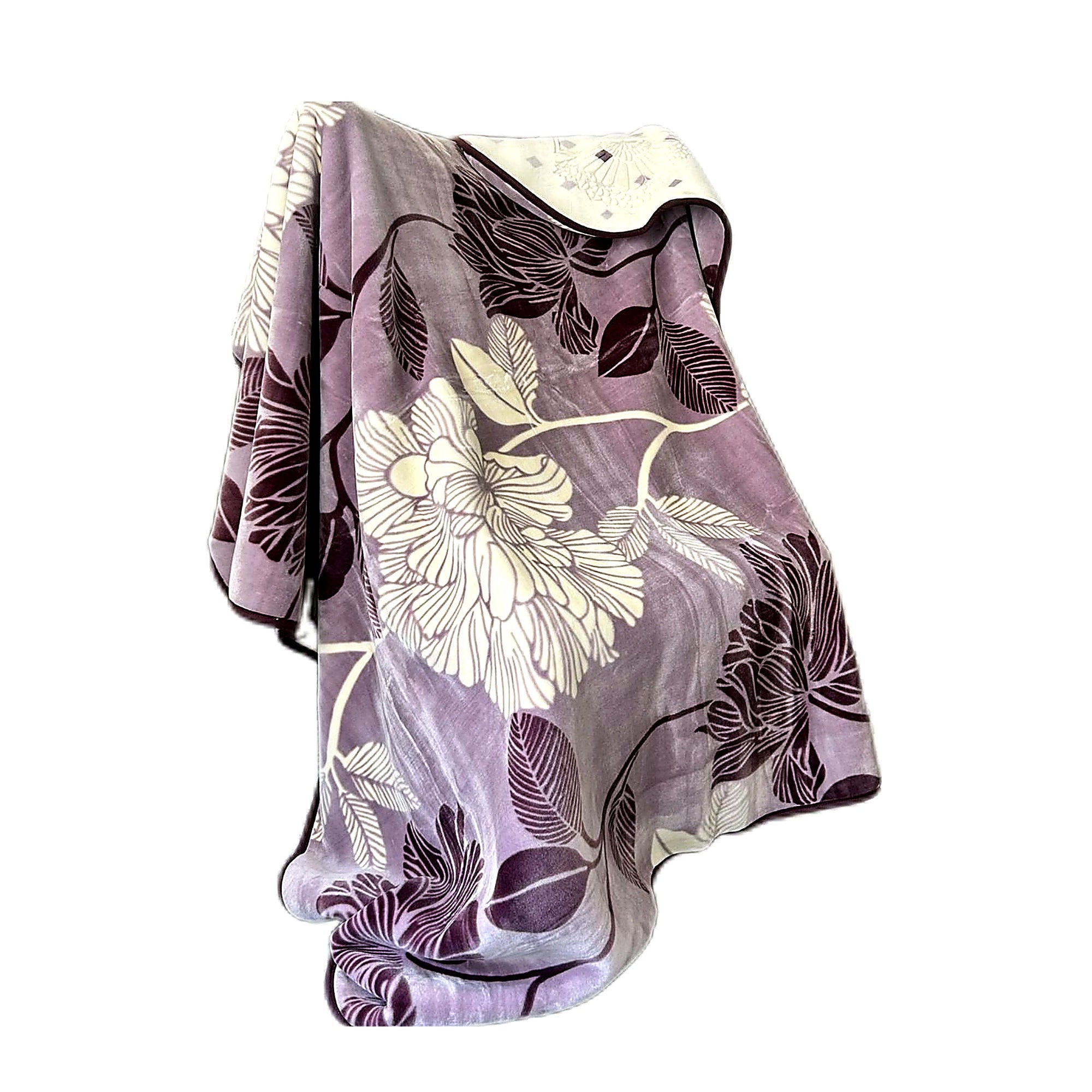 Cozy Cozy Embossed 2Ply Mink Queen Blanket