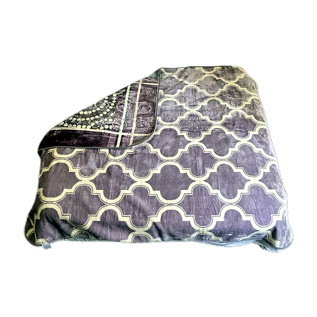 Cozy Cozy Embossed 2Ply Mink Queen Blanket