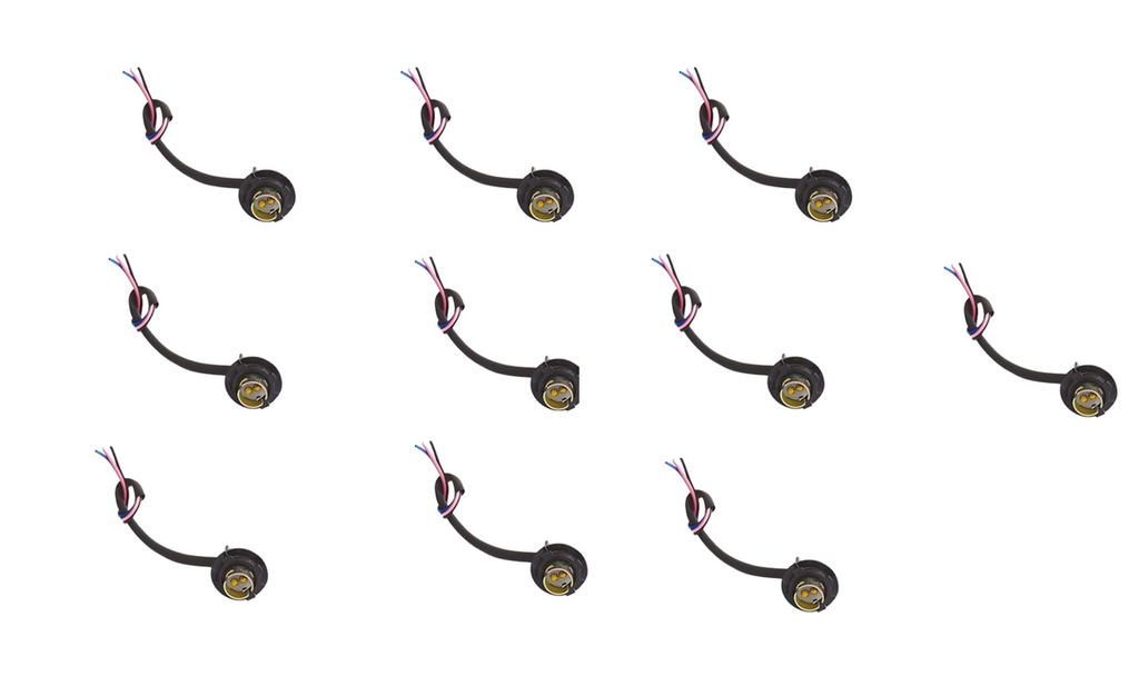 Lucas Car Light Holder Double for 1034 with Wire Clip-On Pack of 10