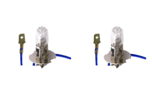 Lucas Car Light 12V 55W H3 Bulbs (Pack of 2)