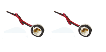 Lucas Car Light Holder (501 Globe) UNI Type with Wire Pack of 2