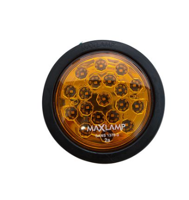 Max Lamp Tail Light/Lamp Universal Truck Amber Orange 10v-30v