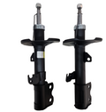 Dunlop Shock Absorbers Front Toyota Corolla RUNX E120 -2007 Pair