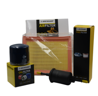 Dunlop Filter Kit FK992 FK8-Ford Figo1.4 (10-16) & Ford Ikon III1.6 (09-15)