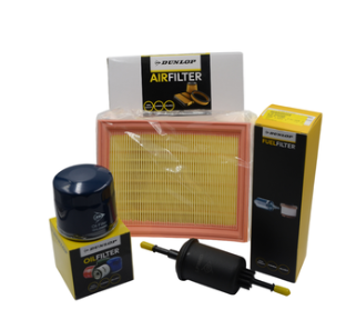 Dunlop Filter Kit FK992 FK8-Ford Figo1.4 (10-16) & Ford Ikon III1.6 (09-15)