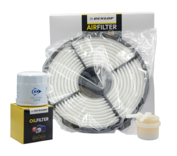 Dunlop Service Filter Kit FK983 FK17 - Compatible with Toyota Tazz 2E 12V