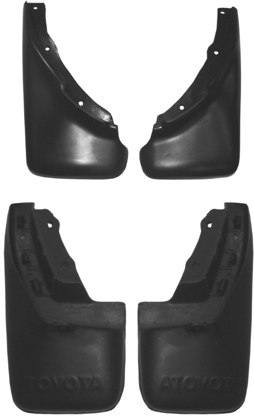 Dunlop OEM Quality Mud Flaps for Toyota Corolla from 1988 to 1994