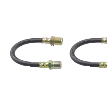 Dunlop Brake hose Compatible with Inyathi Clutch hose Toyota Hiace 84- Pair