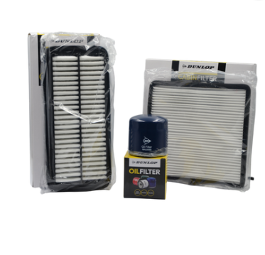 Dunlop Service Filter Kit FK976 FK24 - KIA Picanto G4HG 2004-2011