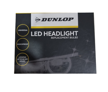 Dunlop Globe 12V 36W 6000K With Canceller H13 Car Headlight Pack of 2