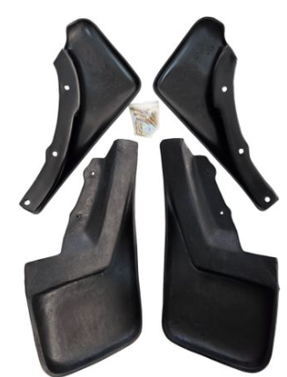 Dunlop Mudflaps Compatible Toyota Corolla 1988-1999 Set