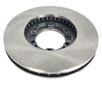 Dunlop Brake Disc Front Ventilated Compatible with KIA RIO 03-05 Pair of 2