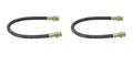 Dunlop Brake hose Compatible with Mazda 323 FWD Meteor Laser Pair of 2