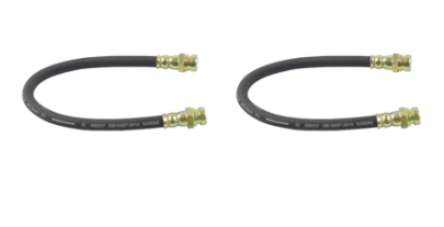 Dunlop Brake hose Compatible with Mazda 323 FWD Meteor Laser Pair of 2