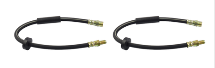 Dunlop Brake hose Compatible with BMW E30 Mercedes W123 VW Golf front Pair