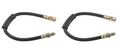 Dunlop Brake hose Compatible with BMW 3 Series front 83- Pair of 2