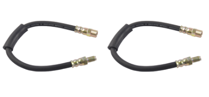 Dunlop Brake hose Compatible with BMW 3 Series front 83- Pair of 2