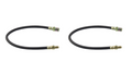 Dunlop Brake hose Compatible with VW Kombi/Toyota Hiace Male & Female Pair