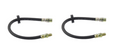 Dunlop Brake hose Compatible with VW Golf Jetta front 82- Pair of 2
