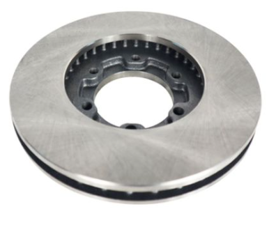Dunlop Brake Disc Front Ventilated Compatible with KIA MAG 2.0 2.5I Set 2