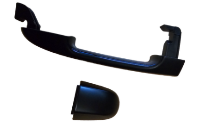 Outer Front Door Handle For Hyundai i20 (2009-2014) - Left Side - Black