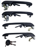Outdoor Handle Set with Key - Compatible with VW Golf 1 2 City fox