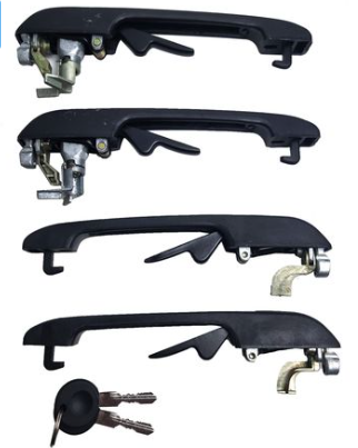 Outdoor Handle Set with Key - Compatible with VW Golf 1 2 City fox