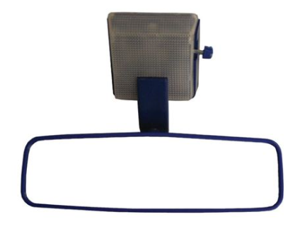 Replacement Mirror Interior Compatible with Toyota Hilux YN 3 Hole With Light