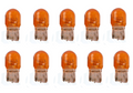 Lucas Car Light 12V SC SF 21W Amber Bulbs (Pack of 10)