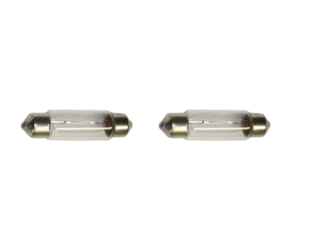 12V 10Watts Festoon Different Style Light Bulb Pack of 2