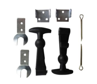 Rubber Bonnet Catches ( Pair )