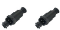 Fuel Injector For A Hyundai Kia G4ED Getz Accent Elantra Rio Set Of 2
