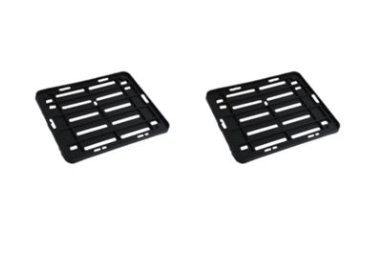 Number Plate Holder Square Set Of 2 (250 x 205mm)