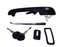 Driver's Side Doorhandle with Keys Compatible with VW Golf/Jetta MK1/MK2