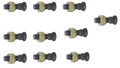 Wheel Stud And Nut Compatible with Toyota Hiace Hilux 41mm Pack of 10