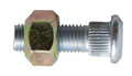 Wheel Stud And Nut Front Compatible with Toyota Quantum (40mm)
