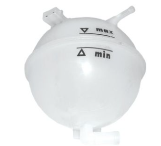 Expansion Tank/Radiator Bottle Volkswagen Golf II (Round With 2 Pins)