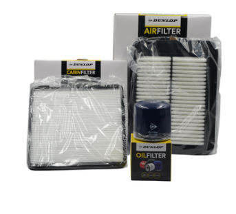 Dunlop Service Filter Kit FK986 FK14 - Compatible with Hyundai I10 G4HG 1.1 2008-