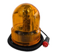 12V Amber Revolving Warning Light For Automotives