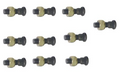 Wheel Stud And Nut Compatible with Toyota Hiace Hilux 41mm Pack of 10