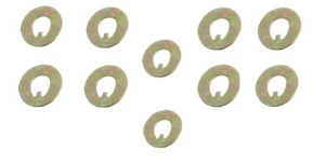 Wheel Axle Washer Compatible with Toyota Hiace Hilux Front Flat Lip Pack 10