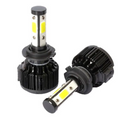 H13 LED Dunlop 6000k 36w With Canceller Headlight Bulbs Set